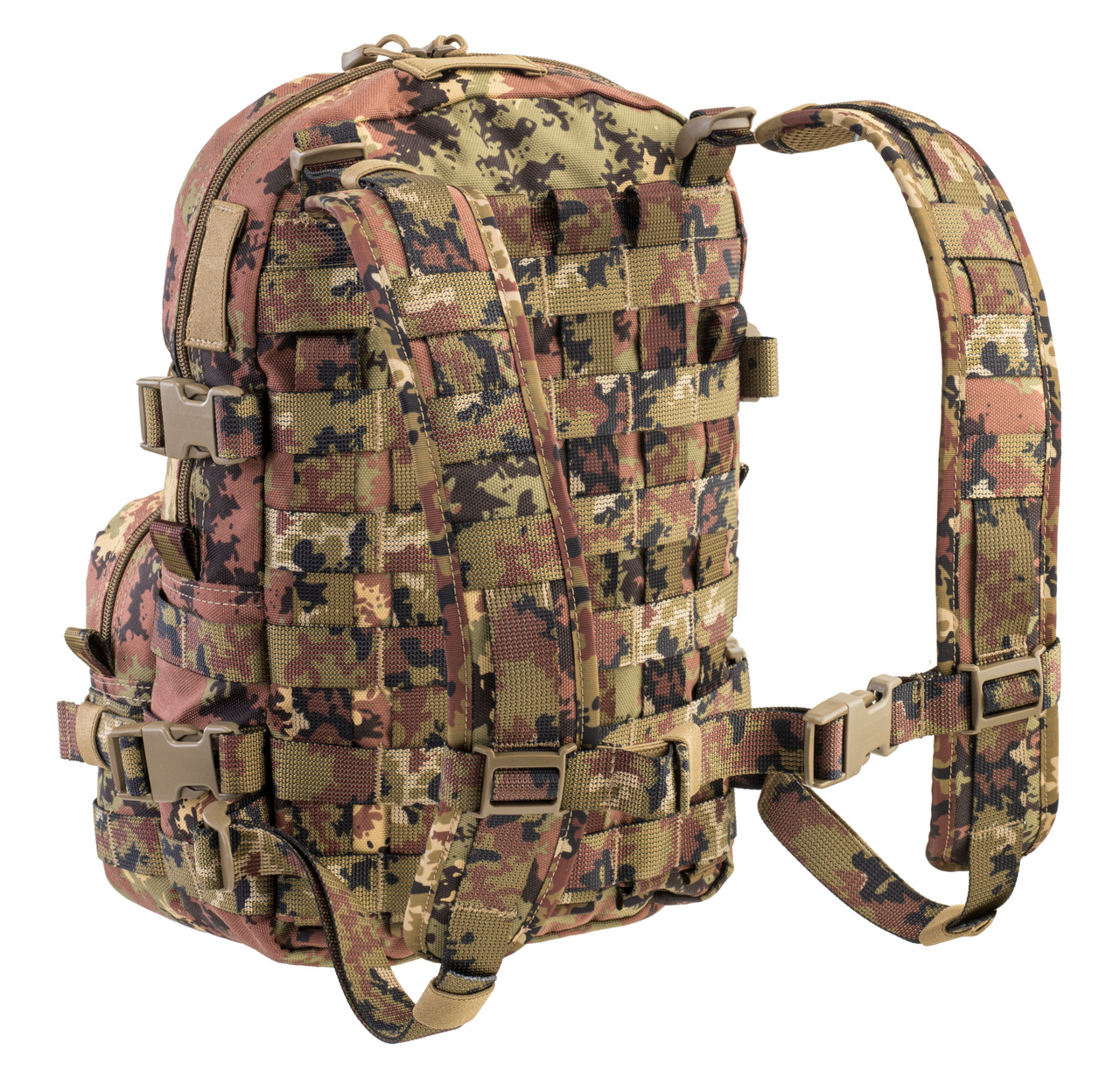 TACTICAL VEST FOR BALLISTIC PLATES WITH INTEGRATED BACKPACK Defcon