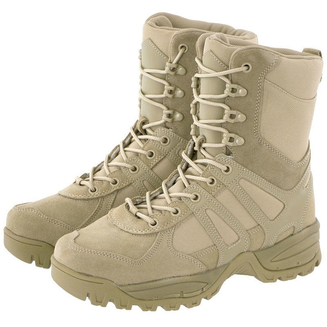 Khaki COMBAT BOOTS GEN. II Khaki Footwear Boots Brown Desert Police EMS Fire Fortele Terestre Clothing Articles Police EMS Fire ARMY MAPN Articole Imbracaminte