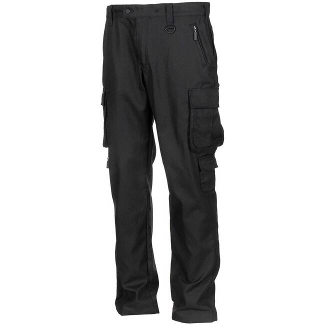 LONG BLACK TROUSERS - MILITARY SURPLUS FROM THE DENMARK ARMY - USED ...