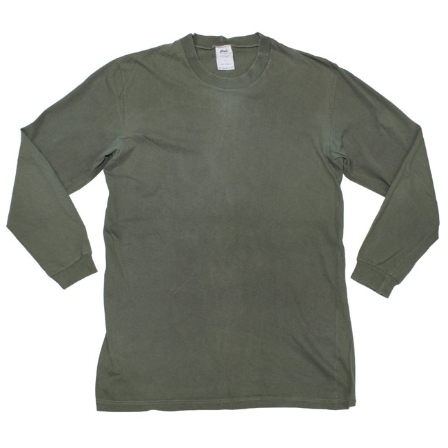 CZ/SK LONGSLEEVE UNDERSHIRT - OD GREEN - MILITARY SURPLUS - USED ...