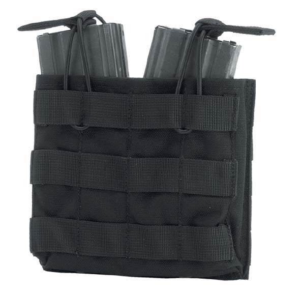 Double Open Ammo Pouch Defcon 5® Black Black Military Tactical Bags And Pouches Belt 