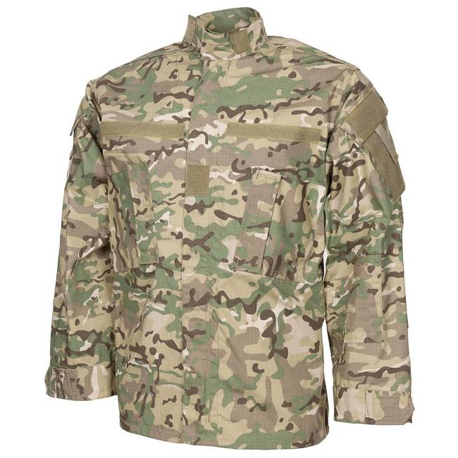 US ACU FIELD JACKET - RIPSTOP - MFH® - OPERATION CAMO Operation camo |  Apparel \ Jackets \ Field Jackets Apparel \ Protective & Camouflage Wear \  Hunting clothing Military Tactical \