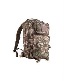 Mil-Tec 20l Small Laser Cut Assault US Tactical Backpack MOLLE Black for  sale online
