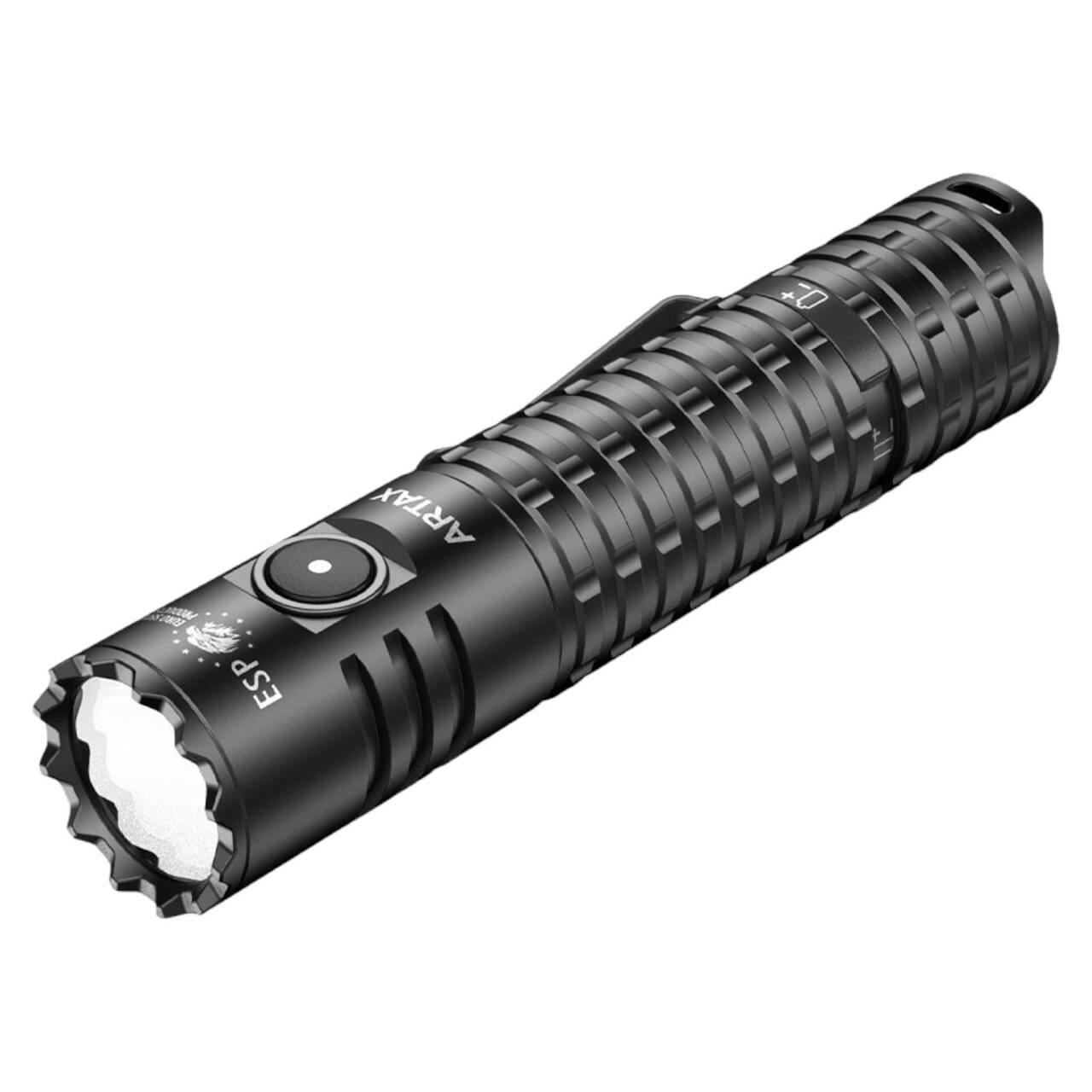 ARTAX TACTICAL FLASHLIGHT - BLACK - ESP | Military Tactical \ Lamps ...