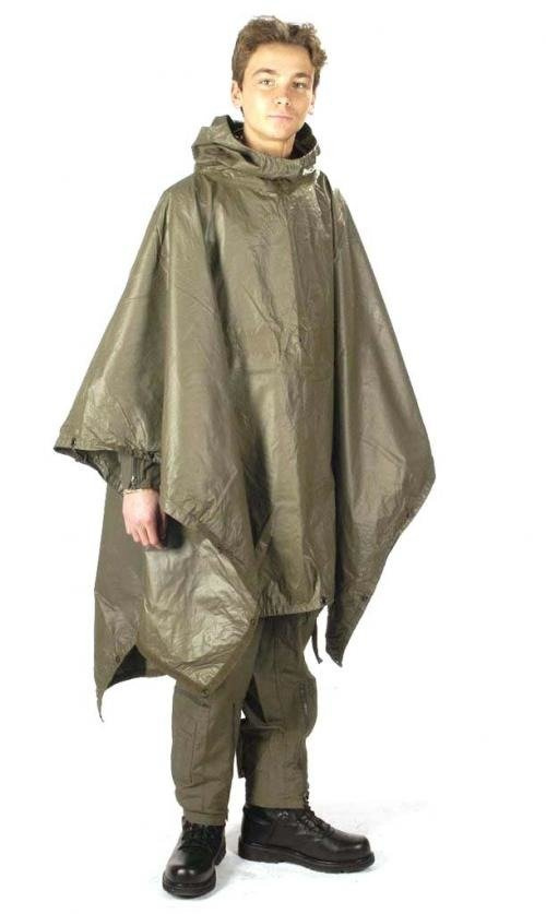 military poncho