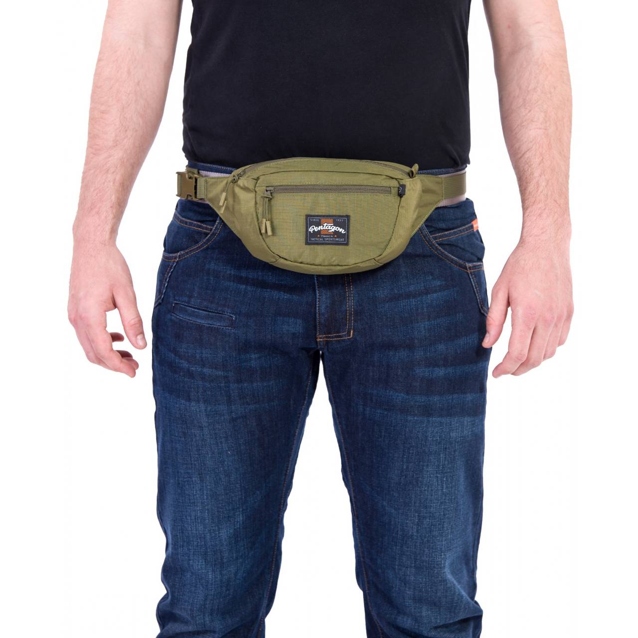 Pentagon Minor Travel Pouch Waist Bag Fishing Work Travel Outdoor Belt  Olive