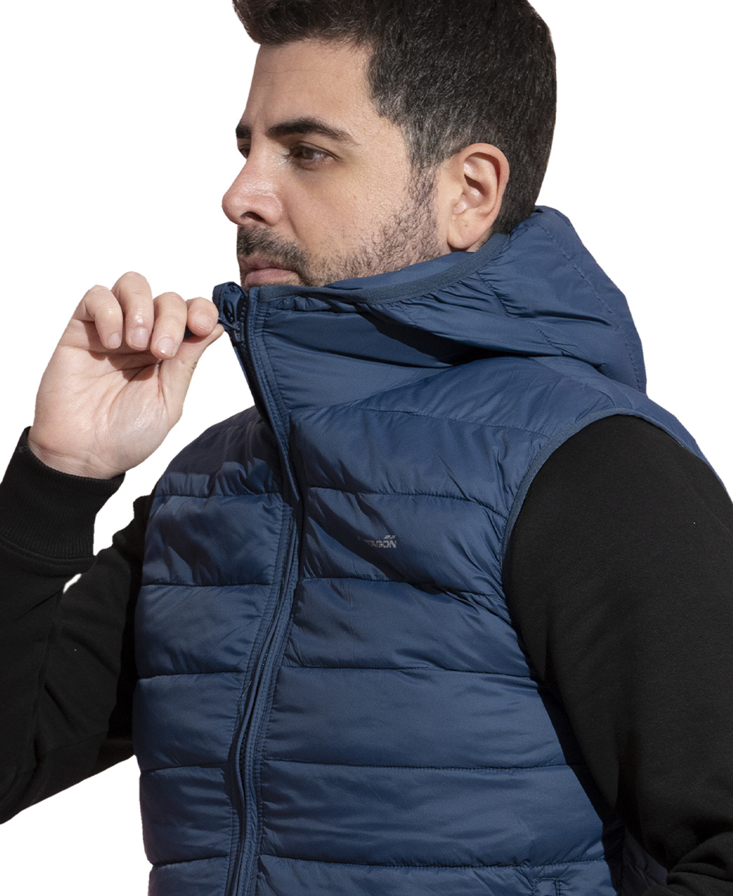 HOODED VEST - 