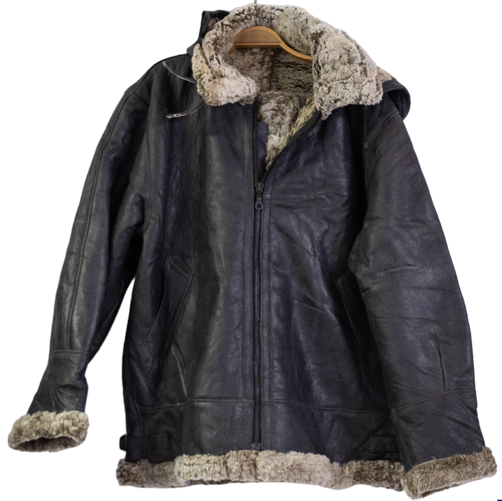 Military fur clearance jacket