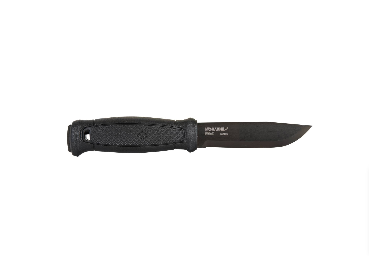 Morakniv Garberg Utility Knife Fixed 4.3 14C28N Blade, Black Polyamide  Handle, Leather Sheath - KnifeCenter - M-12635