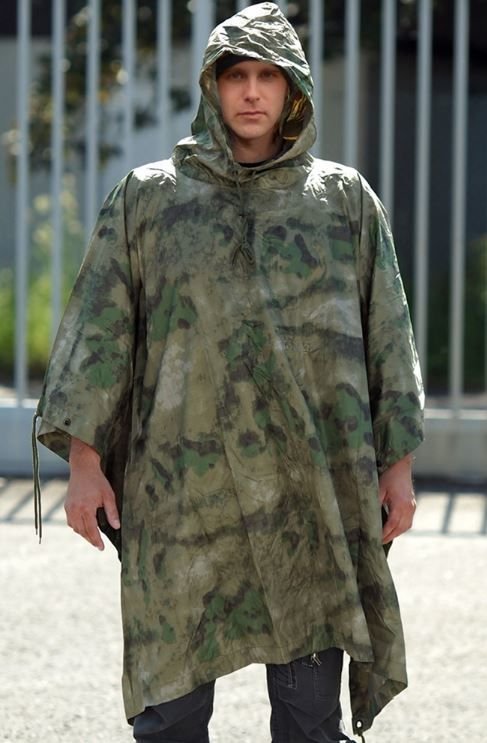 Mil-Tacs FG RIPSTOP WET WEATHER PONCHO Mil-Tacs FG | Apparel \ Wet ...