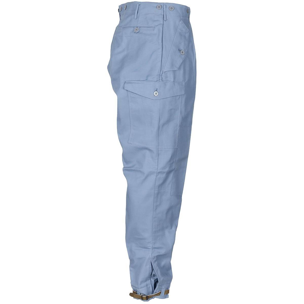 Pants M59 CIVILFORSVARET (civil defense) - Military surplus from the  Swedish Army - Blue, large sizes, like new