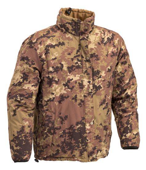 Camouflage reversible shop jacket