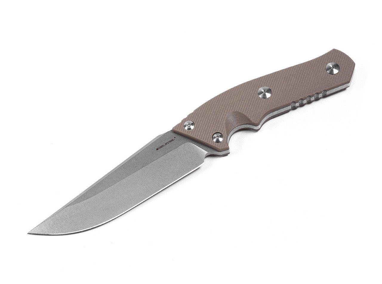 Real Steel Sorrow Coyote Knife | Knives \ Fixed Blade Knives \ Real ...