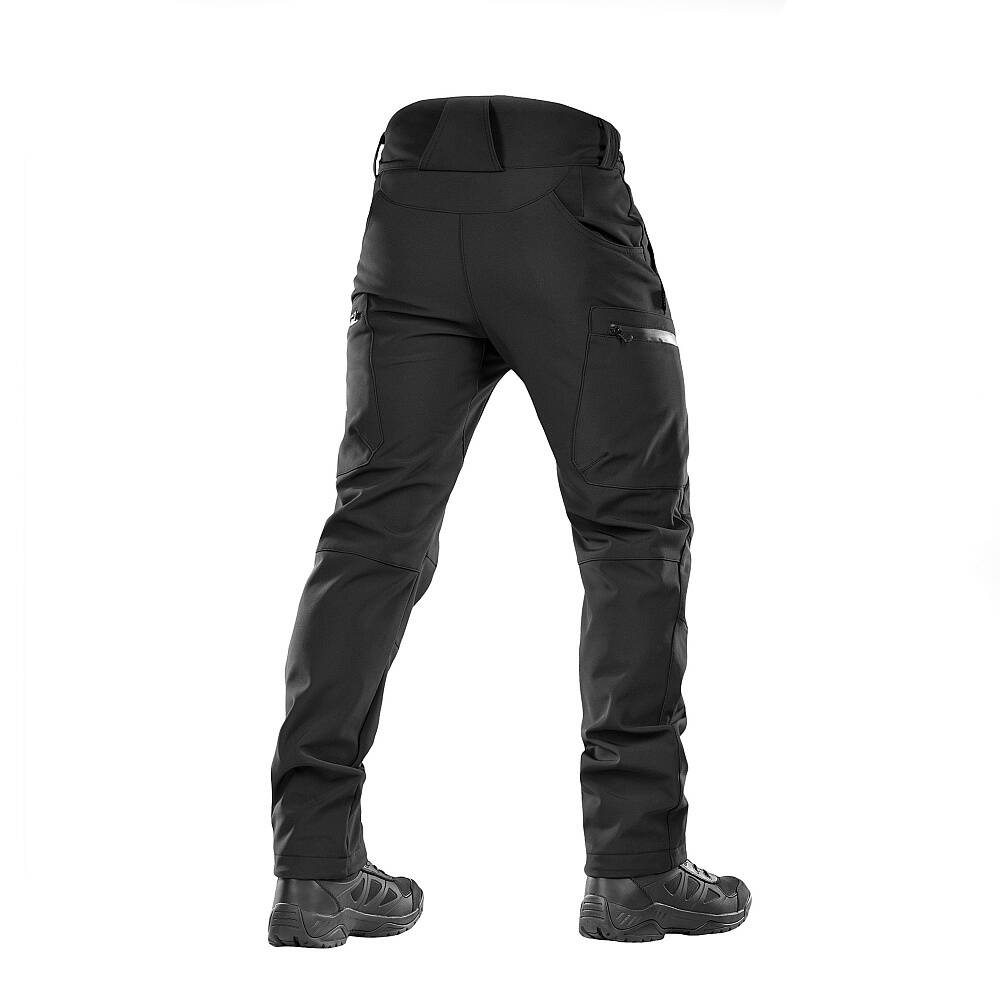 Mil-Tec Ma1 Warm Thermal Combat Work Mens Trousers Winter Insulation Pants  Black