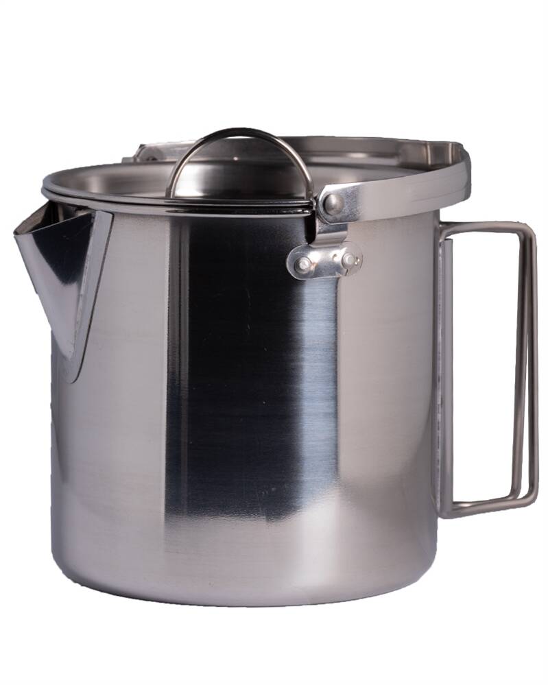 Mil-Tec Stainless Steel Camping Mug - Stainless Steel