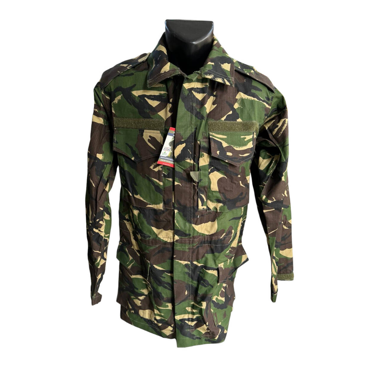 TRAINING SUIT WITH 2 TROUSERS - CAMOUFLAGE WOODLAND RIPSTOP - MILITARY ...