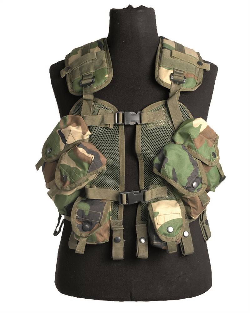 US Woodland LOAD BEARING VEST Woodland US | Military Tactical ...