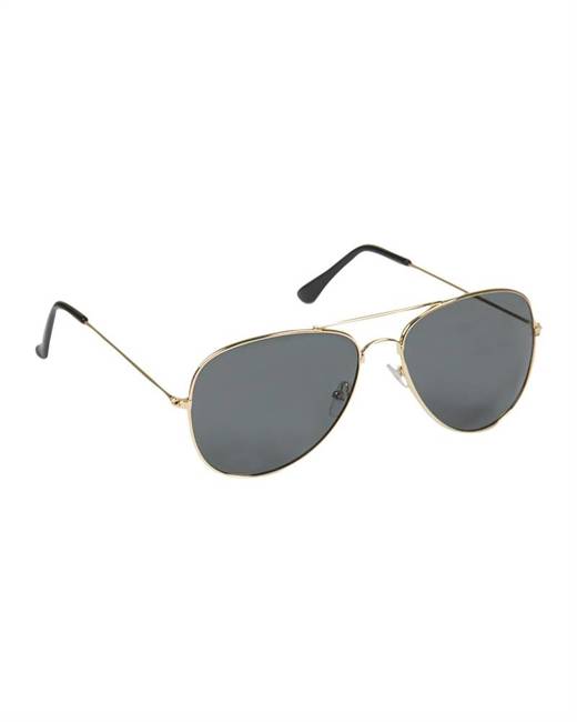  Us Gold Pilot Sunglasses