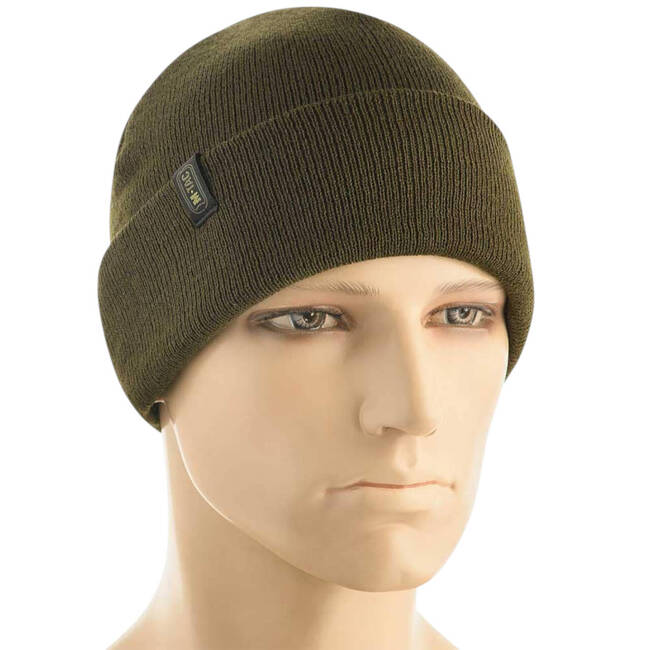 ACRYLIC FABRIC KNITTED WATCH CAP - DARK OLIVE - M-TAC