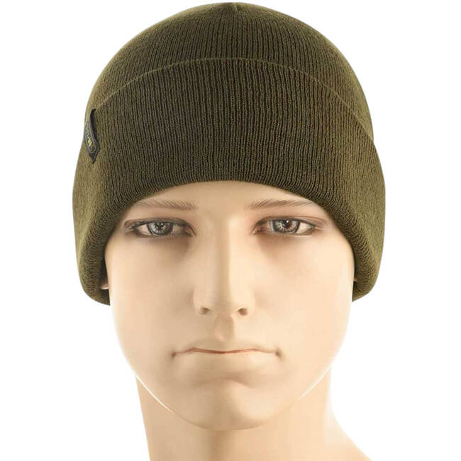 ACRYLIC FABRIC KNITTED WATCH CAP - DARK OLIVE - M-TAC