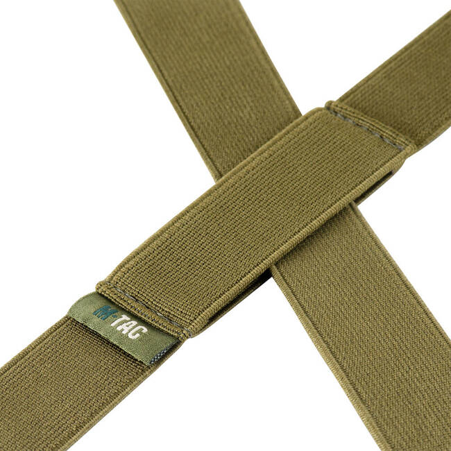 AJUSTABLE ELASTIC SUSPENDERS L7 - RANGER GREEN - M-TAC