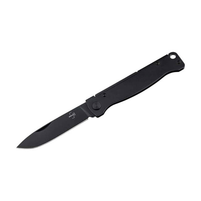 ATLAS POCKET KNIFE ALL BLACK - BOKER PLUS