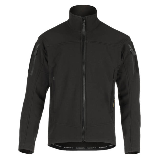 AUDAX SOFTSHELL JACKET - BLACK - CLAWGEAR