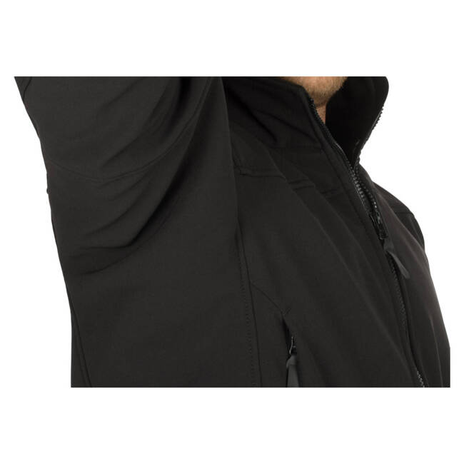 AUDAX SOFTSHELL JACKET - BLACK - CLAWGEAR