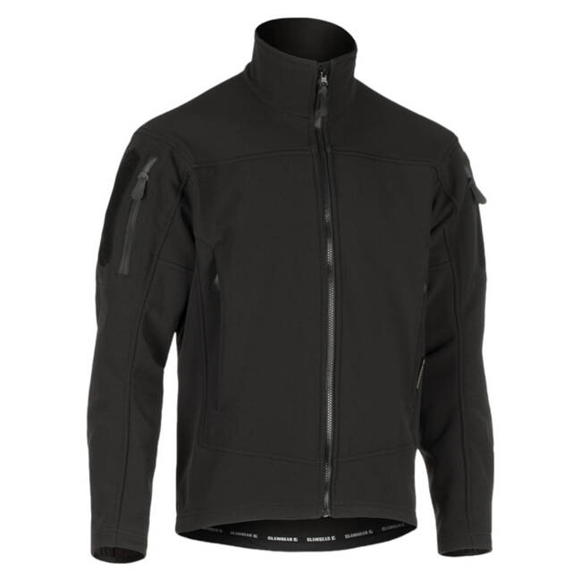 AUDAX SOFTSHELL JACKET - BLACK - CLAWGEAR