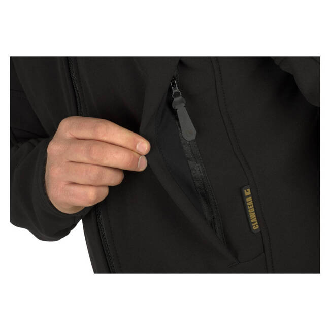 AUDAX SOFTSHELL JACKET - BLACK - CLAWGEAR