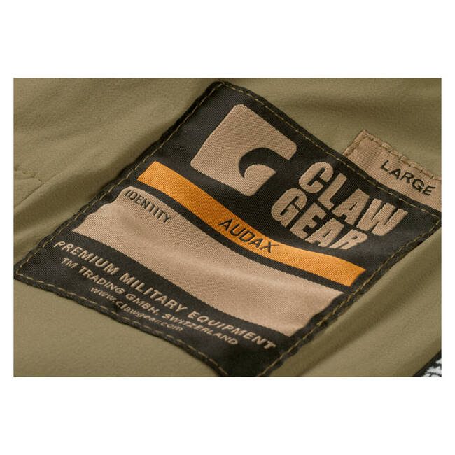 AUDAX SOFTSHELL JACKET - RAL7013 - CLAWGEAR