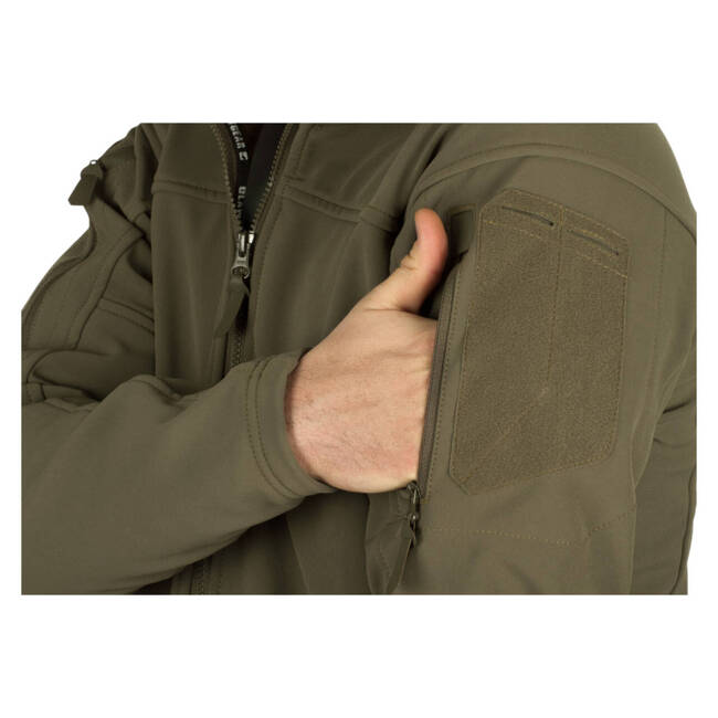 AUDAX SOFTSHELL JACKET - RAL7013 - CLAWGEAR