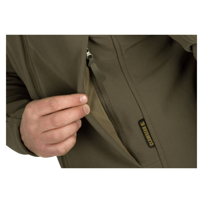 AUDAX SOFTSHELL JACKET - RAL7013 - CLAWGEAR