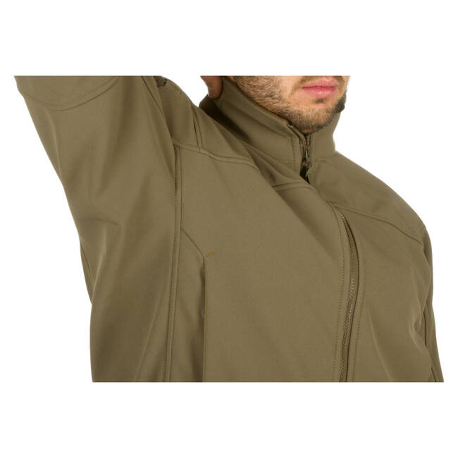 AUDAX SOFTSHELL JACKET - RAL7013 - CLAWGEAR