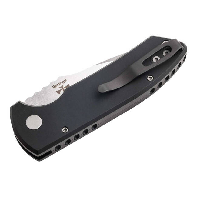 AUTOMATIC KNIFE LG401 SBR SOLID BLACK - PRO-TECH