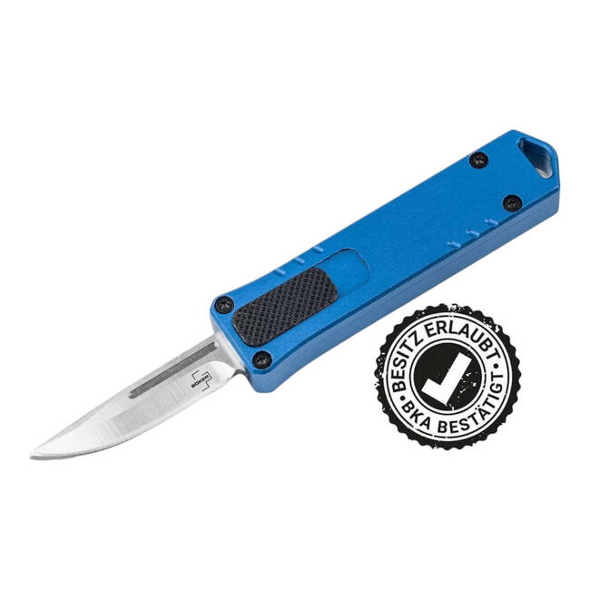 AUTOMATIC KNIFE MICRO USB OTF BLAU - BOKER PLUS