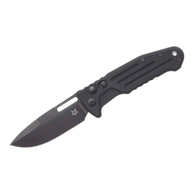 AUTOMATIC KNIFE NEW SMARTY SPEARPOINT ALL BLACK - FOX KNIVES