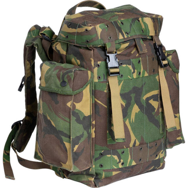 BACKPACK SEYNTEX DUTCH DAY PACK - 35L - DPM CAMO - MILITARY SURPLUS DUTCH ARMY - LIKE NEW