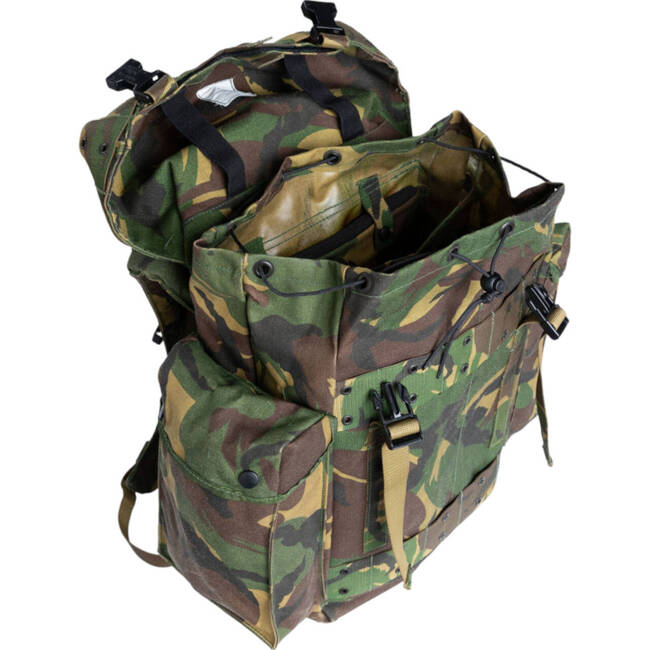 BACKPACK SEYNTEX DUTCH DAY PACK - 35L - DPM CAMO - MILITARY SURPLUS DUTCH ARMY - LIKE NEW