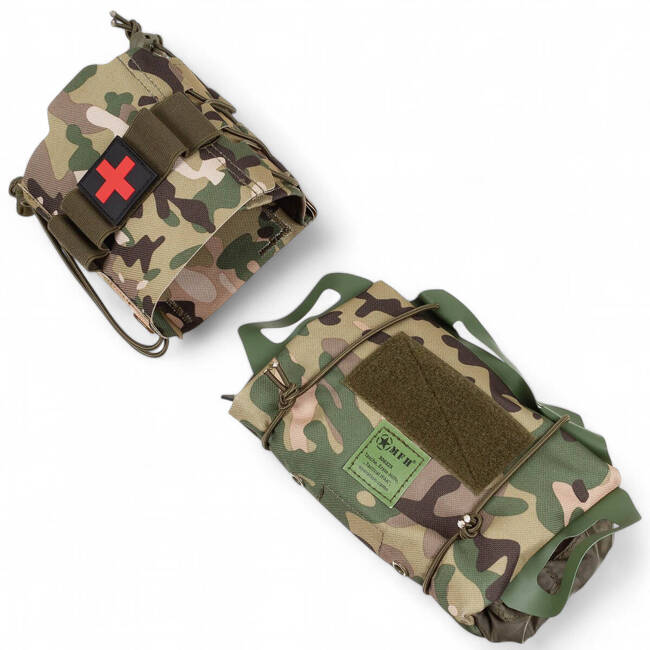 BAG, POUCH - FIRST AID -TACTICAL IFAK - MFH - BLACK