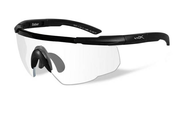 BALLISTIC SUNGLASSES - CLASSIC SABER™ ADVANCED - WILEY X - CLEAR