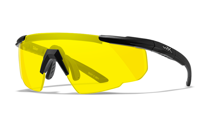 BALLISTIC SUNGLASSES - CLASSIC SABER™ ADVANCED - WILEY X - YELLOW