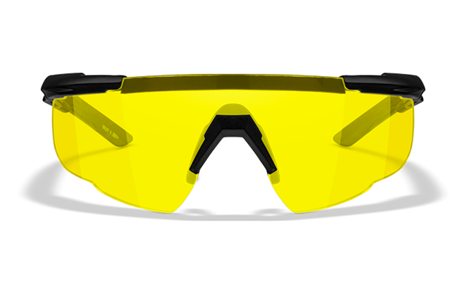 BALLISTIC SUNGLASSES - CLASSIC SABER™ ADVANCED - WILEY X - YELLOW