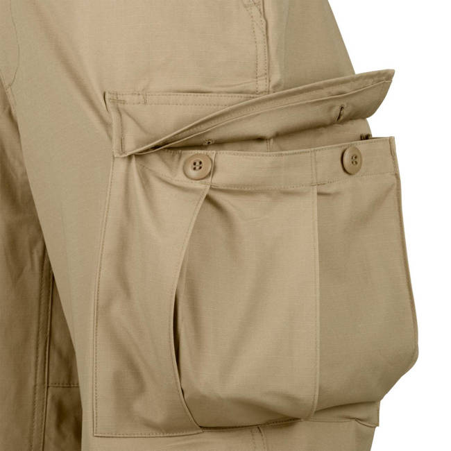 BDU SHORTS, BERMUDAS - COTTON RIPSTOP - Helikon-Tex® - KHAKI