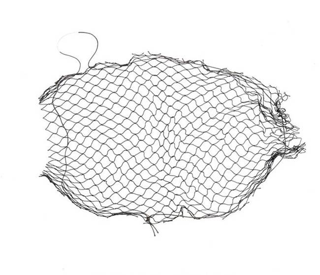 BELGIAN OD HELMET NET COVER WIDE MASH USED