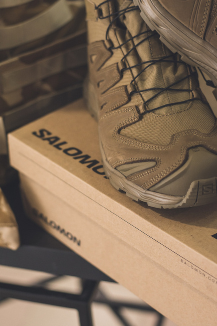 BOOTS XA FORCES MID - GORE-TEX - COYOTE - SALOMON