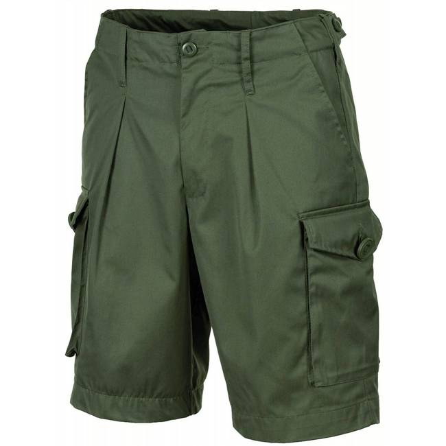 BRITISH BERMUDAS, SHORTS - "COMBAT" - MFH® - OD GREEN