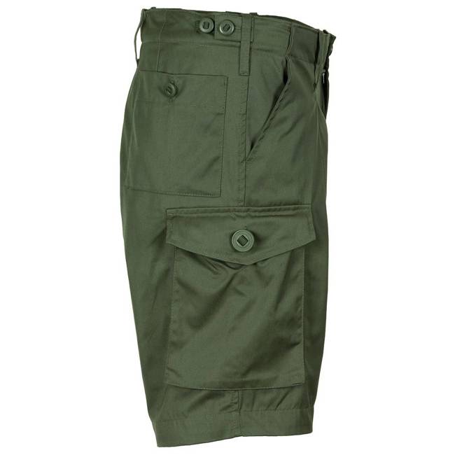 BRITISH BERMUDAS, SHORTS - "COMBAT" - MFH® - OD GREEN