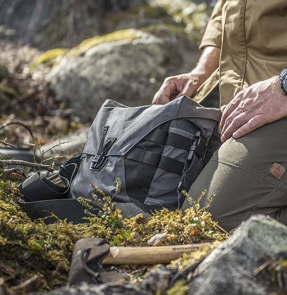 BUSHCRAFT HAVERSACK BAG® - CORDURA® - Helikon-Tex® - EARTH BROWN/CLAY