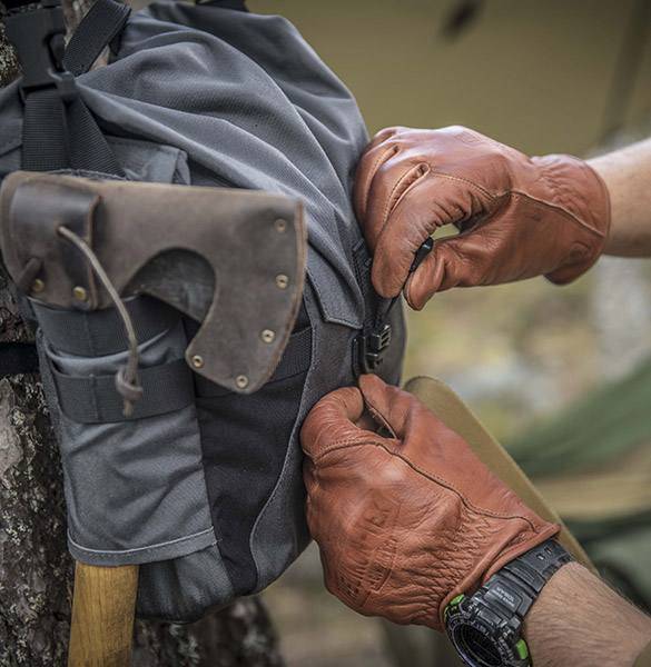 BUSHCRAFT HAVERSACK BAG® - CORDURA® - Helikon-Tex® - SHADOW GREY/BLACK